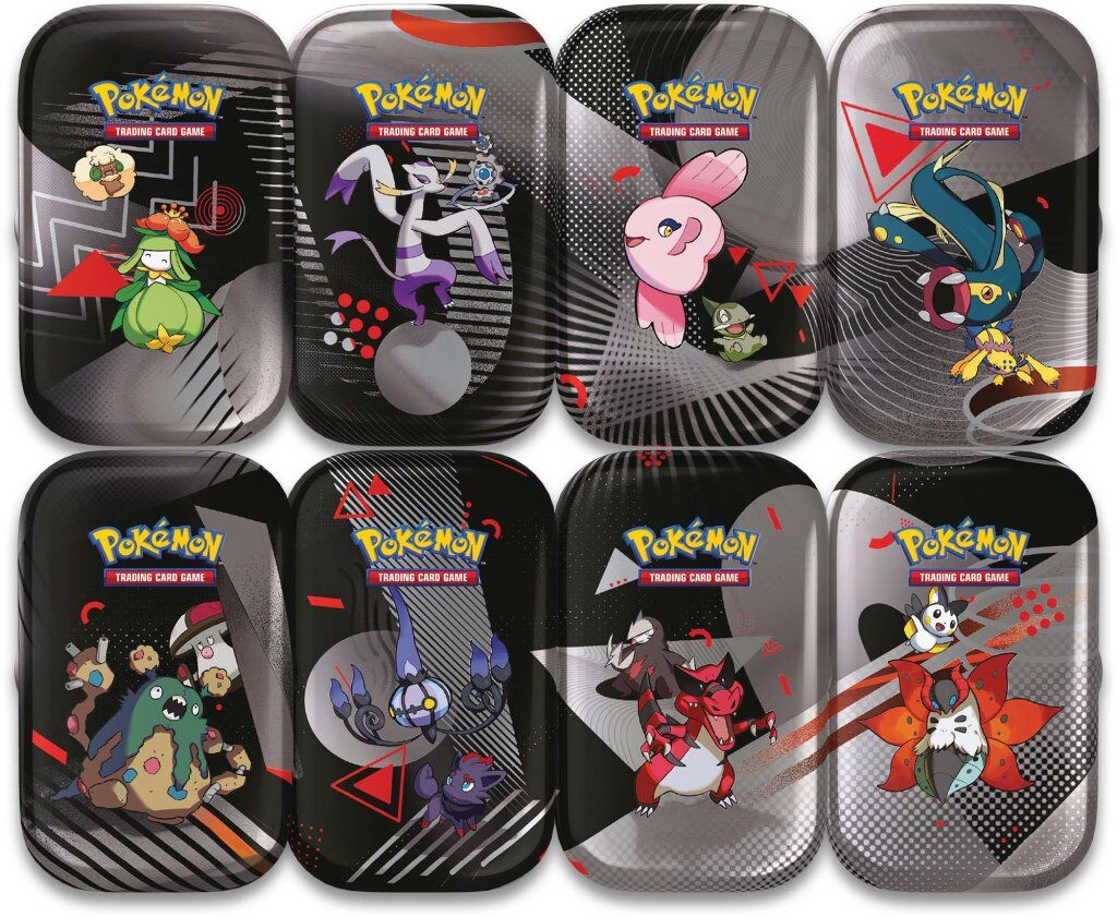 Pokemon Black Bolt/White Flare Mini tin