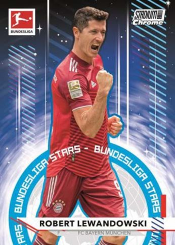 2021-22 Topps Stadium Club Chrome Bundesliga Hobby Pakke