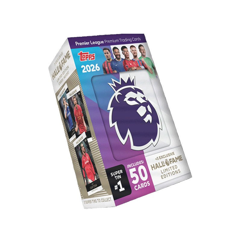 Topps Premier League 2026 - Super Tinn Boks