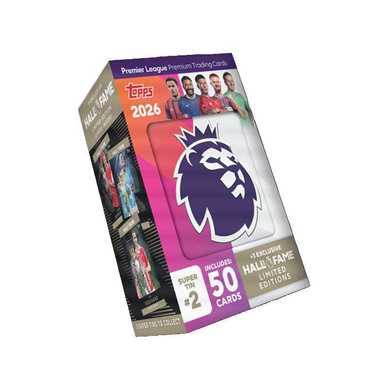 Topps Premier League 2026 - Super Tinn Boks