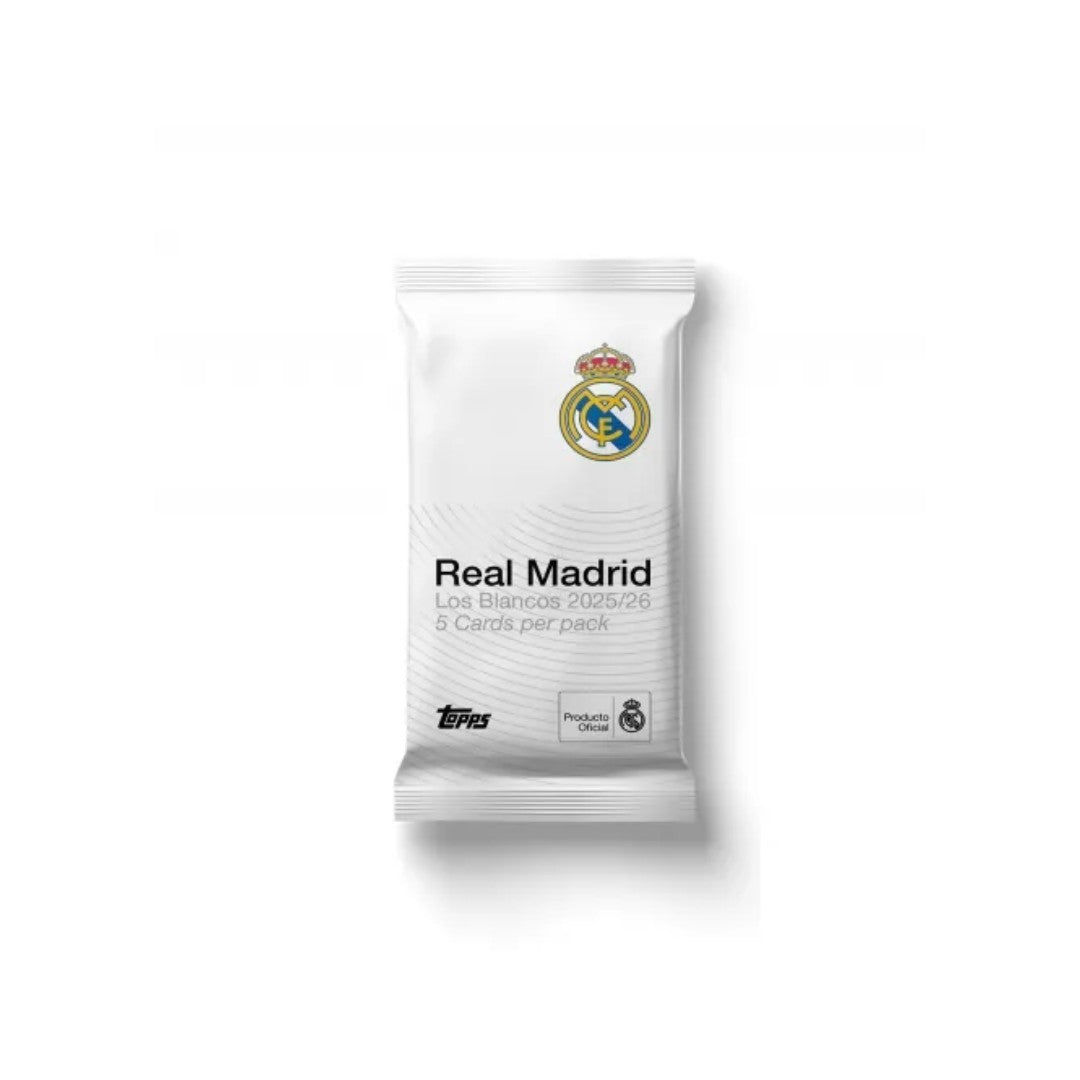 2025-26 Topps Real Madrid Los Blancos Hobby Boks