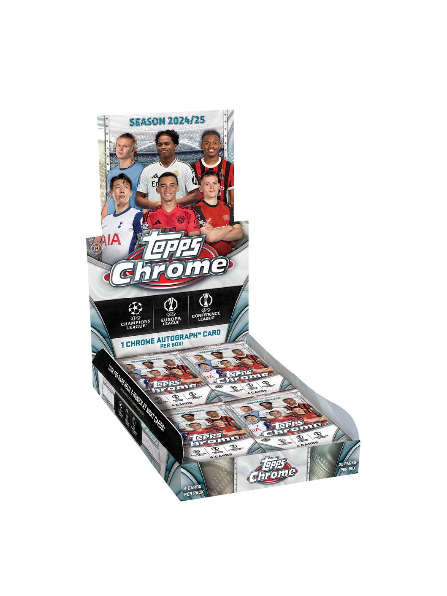 Break #246 - Topps Chrome UEFA Champions League 24/25 Hobby Boks