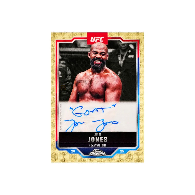 Topps Chrome UFC 2025 Hobby Løs Pakke