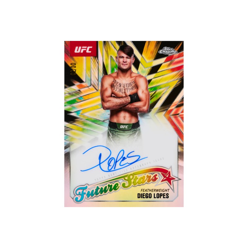 Topps Chrome UFC 2025 Hobby Løs Pakke