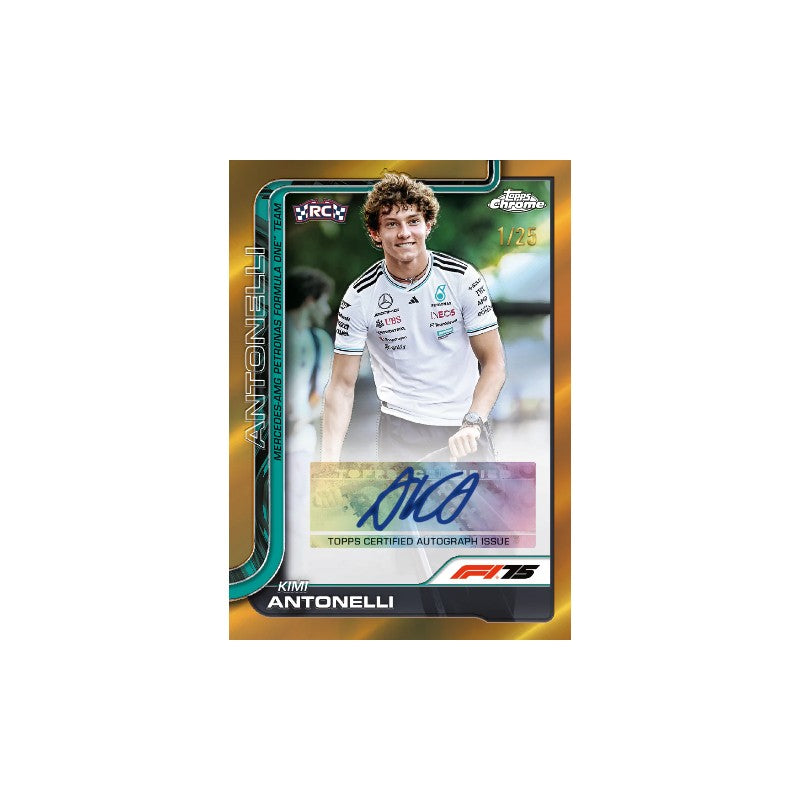 Forhåndssalg 22.01 - Topps Formula 1 Chrome 2025 Blaster Boks