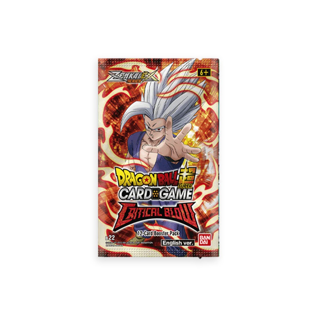 Dragon Ball Card Game: Critical Blow - Booster Pakke King of Breaks Dragon Ball Card Game: Critical Blow - Booster Pakke King of Breaks