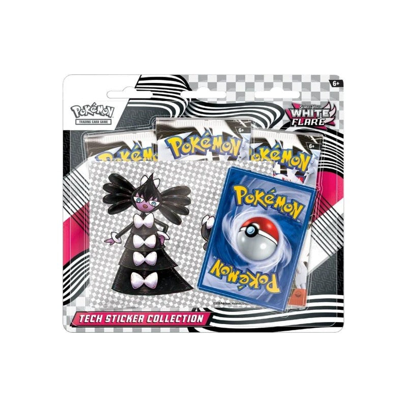 Pokemon White Flare Tech Sticker Collection