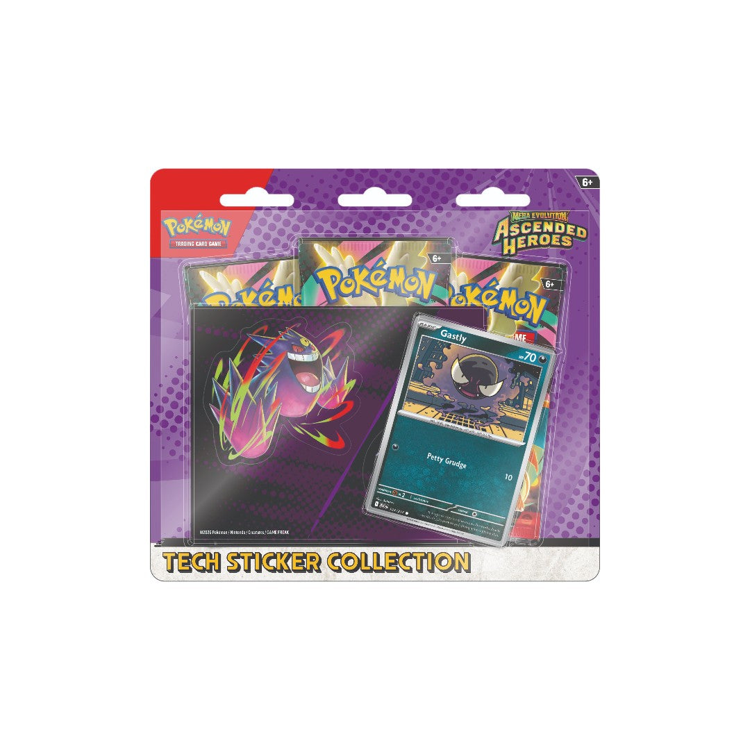 Pokemon Ascended Heroes Tech Sticker Collection (Forhåndssalg)