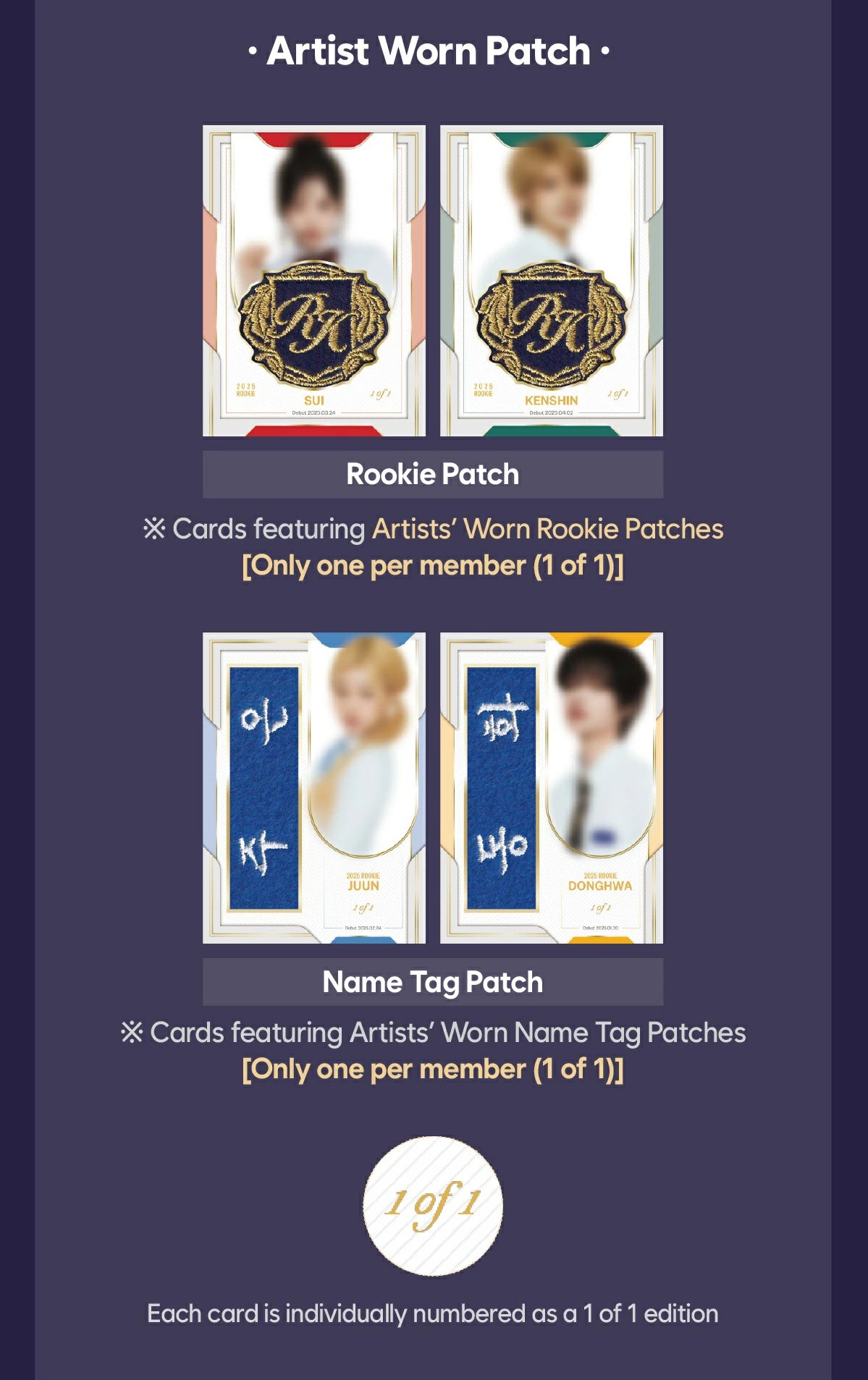 K-POP Trading Card Set Pakke