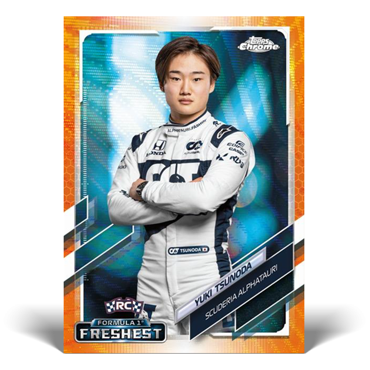 2021 Topps Chrome Formel 1 Pakke