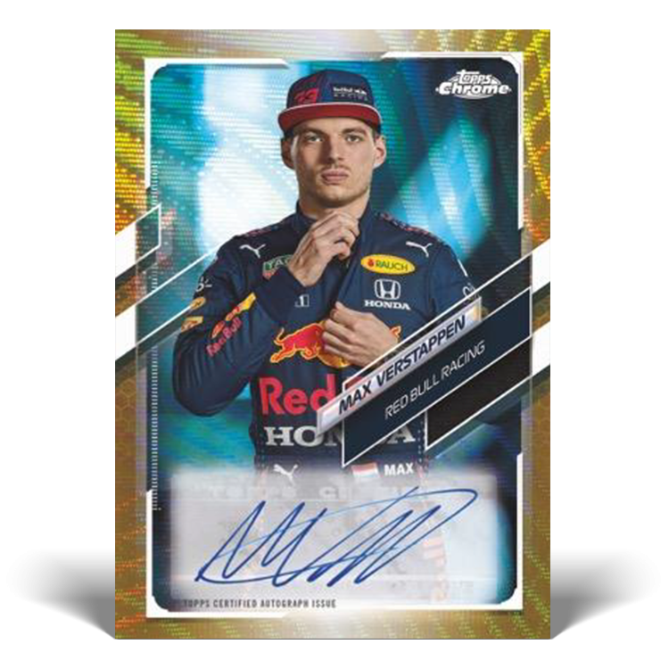 2021 Topps Chrome Formel 1 Pakke