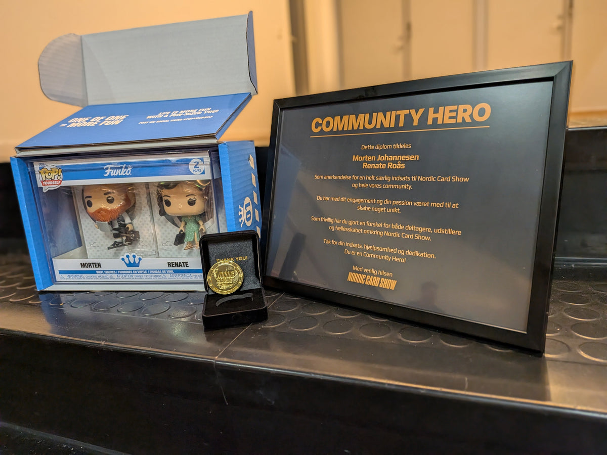 Nordic Card Show – Roskilde, Lørdag - Søndag "Egne FUNKO POP?"