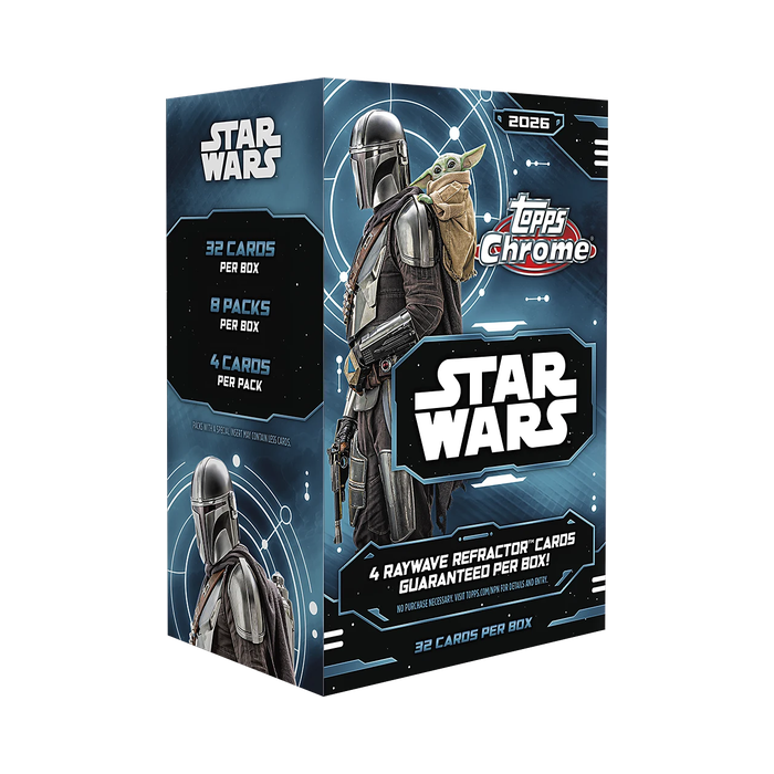 Topps Star Wars Chrome 2026 - Value Box (Forhåndsbestilling)