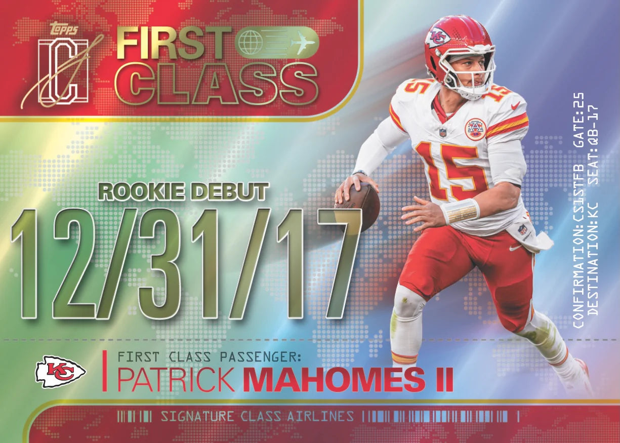 Topps NFL Signature Class 2025 – Mega Boks