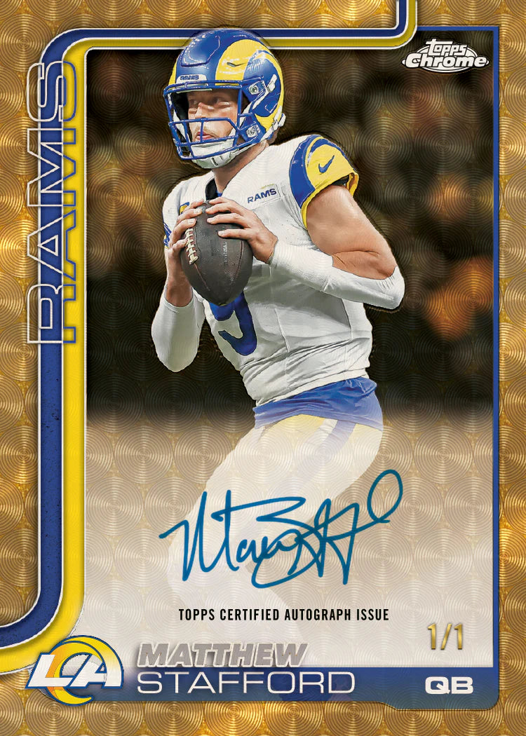 2025 Topps Chrome NFL Mega Boks