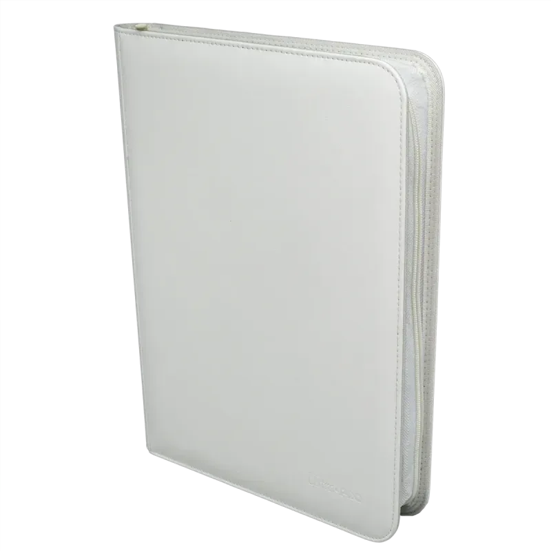 Ultra Pro - Vivid 9-Pocket Zippered PRO-Binder: Hvit