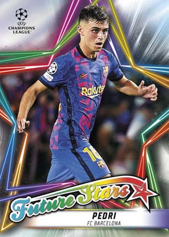 Topps Chrome UEFA Champions League 2021/22 Løs Pakke (Live)