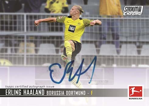 2021-22 Topps Stadium Club Chrome Bundesliga Hobby Pakke