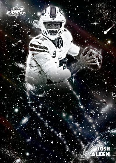 Break # 1034 - 2025 Topps Cosmic Chrome Football - Hobby Boks