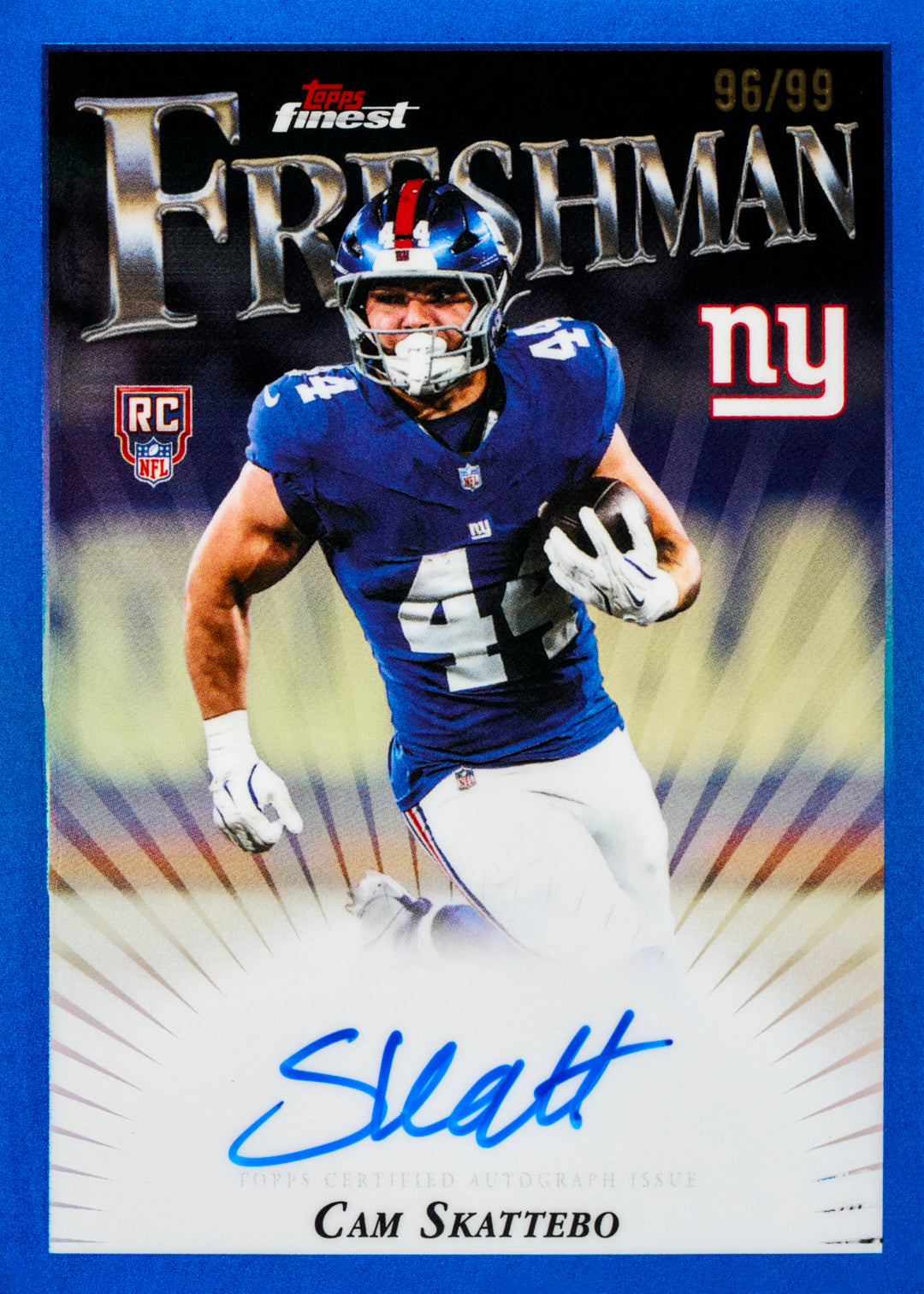 Break # 1028 - Topps NFL Finest 2025 - Hobby Boks