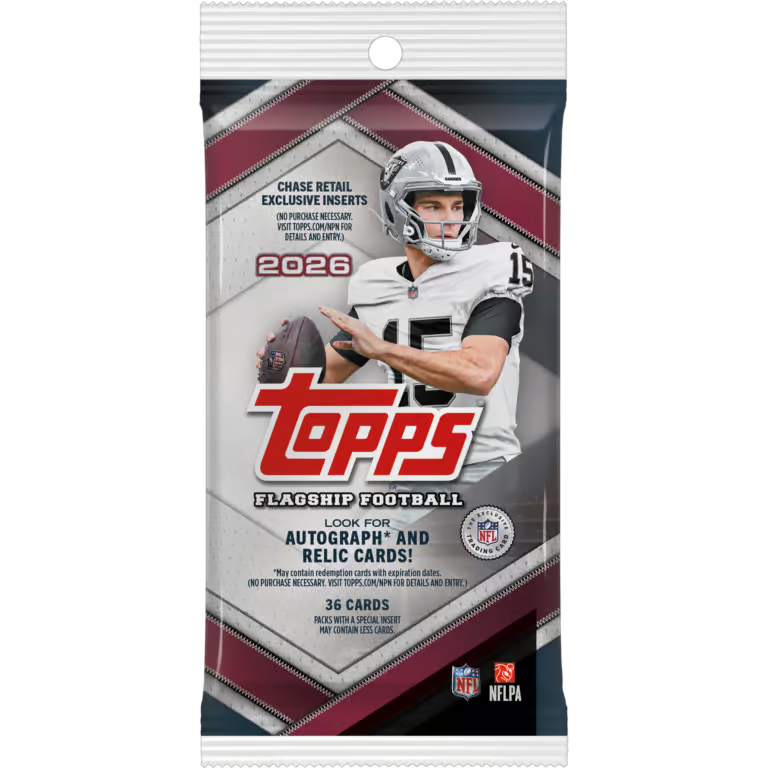 Topps NFL Flagship Football 2026 - Fat Pakke (SE)