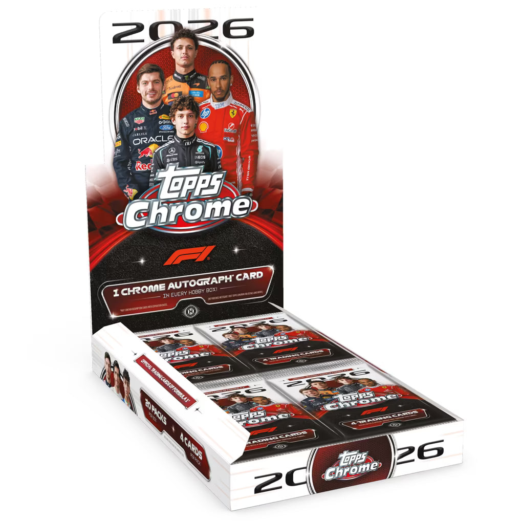 Break #1417 - Topps Chrome Formula One 2026 – Hobby Box