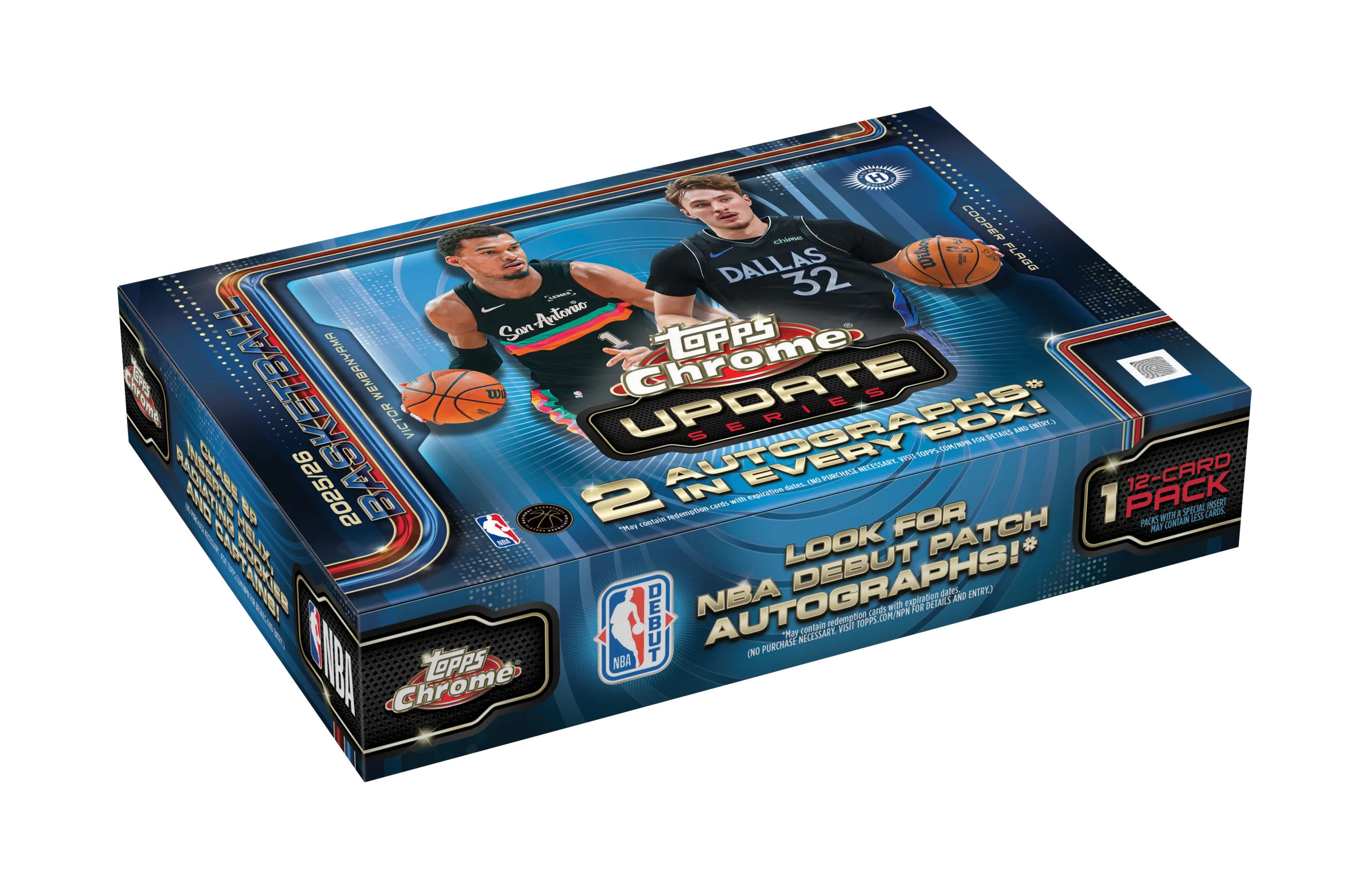 Break # 1073 - Topps NBA Chrome Updates 25-26 Breakers Delight Boks