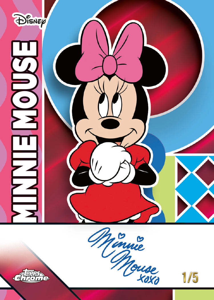 2026 Topps Chrome Disney hobby (Forhåndsbestilling)
