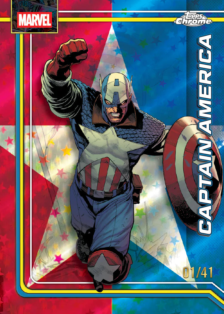 Topps Marvel Comics Chrome 2026 Hobby (Forhåndsbestilling)