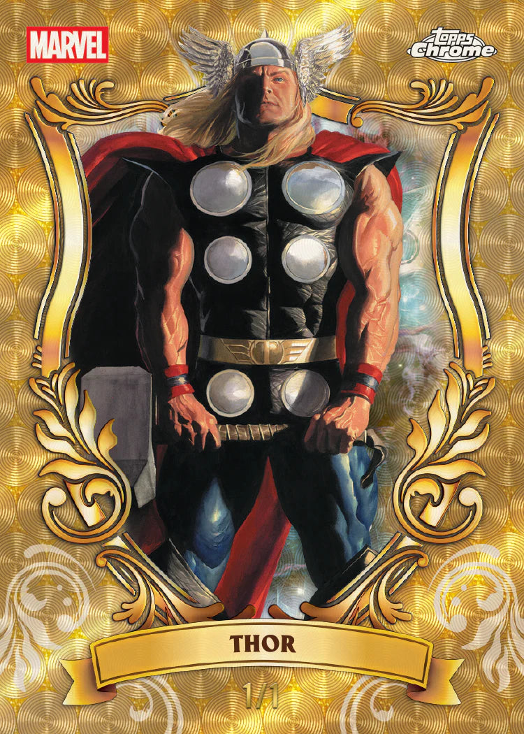 Topps Marvel Comics Chrome 2026 mega (Forhåndsbestilling)
