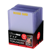 Ultra PRO Rookie Gold Thick Toploader 75PT (25-Pack)