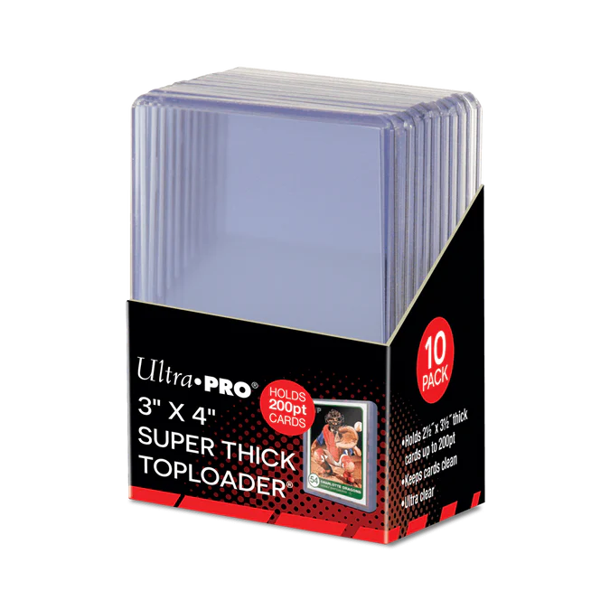 Ultra PRO Super Thick Toploader 200PT (10-Pack)