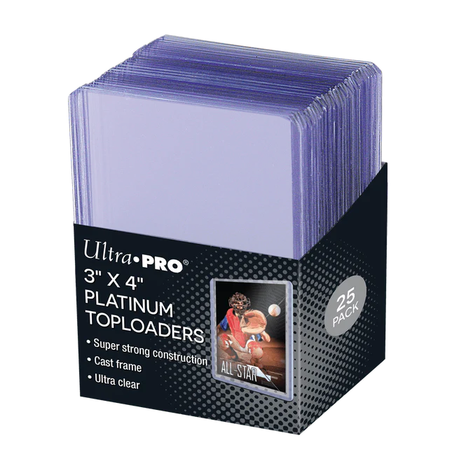 Ultra PRO Platinum Toploader (25-Pack)