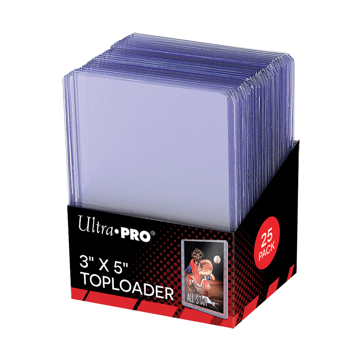 Ultra PRO 3" x 5" Toploader (25-Pack)