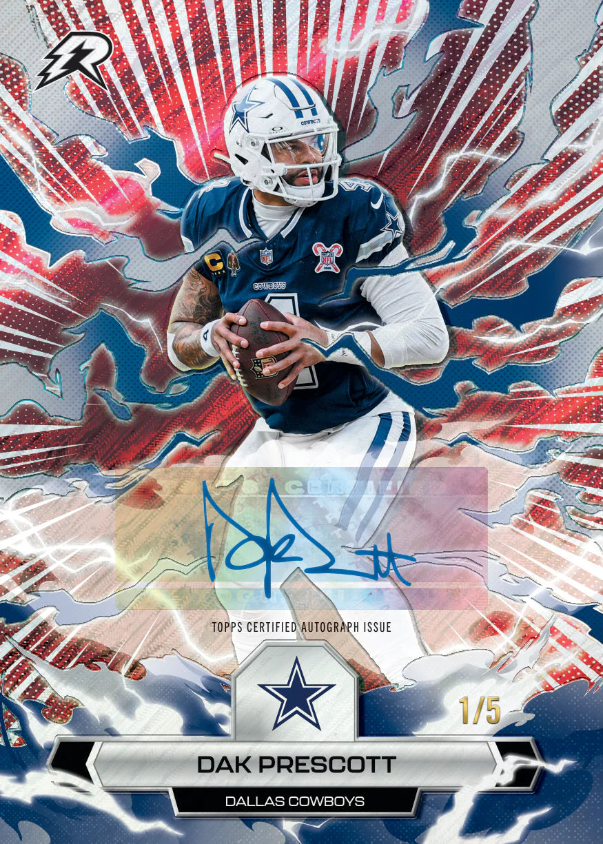 Topps Resurgence Football 2025 - Mega (Forhåndsbestilling)