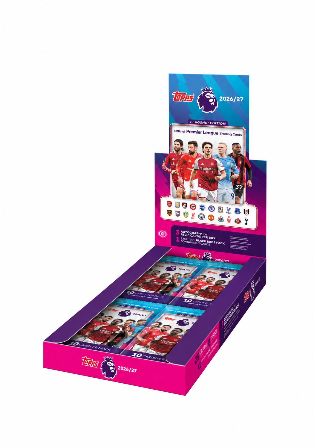 Break #1341 - Topps Flagship Premier League 26/27 Hobby Boks (Forhåndssalg)