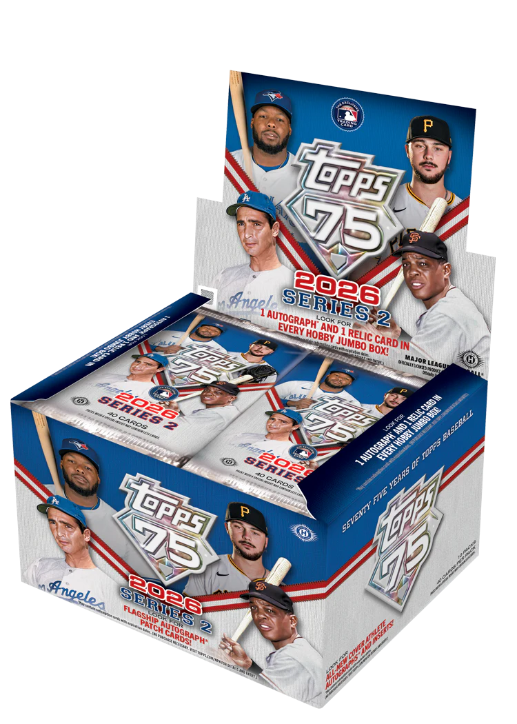 Topps Series 2 Baseball 2026 – Jumbo Boks (forhåndssalg)