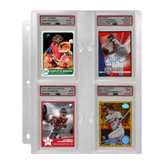 Ultra PRO 4-Pocket Binder Page for PSA Graded Cards
