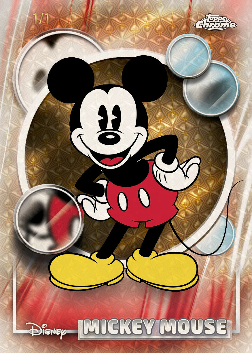 2026 Topps Chrome Disney blaster (Forhåndsbestilling)
