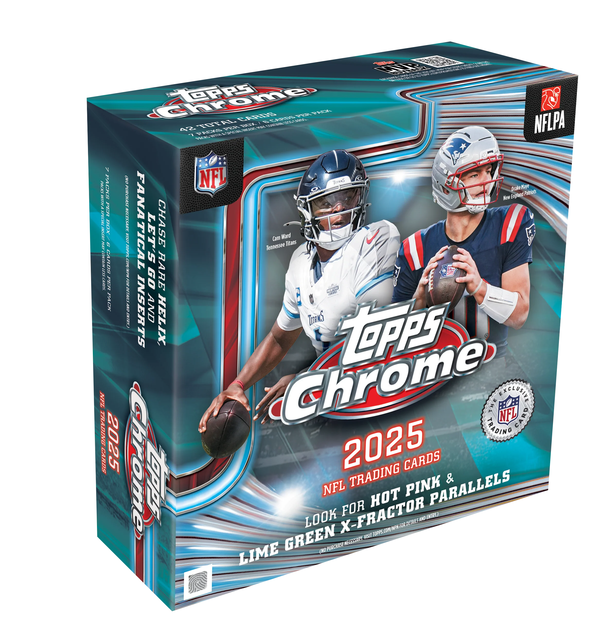 2025 Topps Chrome NFL Mega Boks