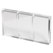 The Acrylic Box | 3-Slot PSA Display