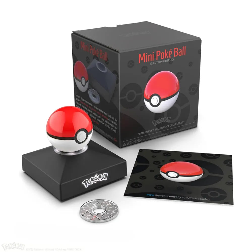 The Wand Company | Pokémon - Mini Poké Ball | Replica