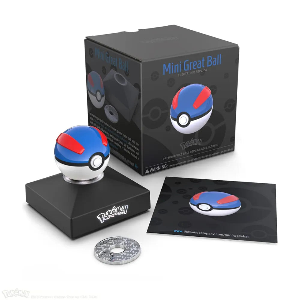 The Wand Company | Pokémon - Mini Great Ball | Replica