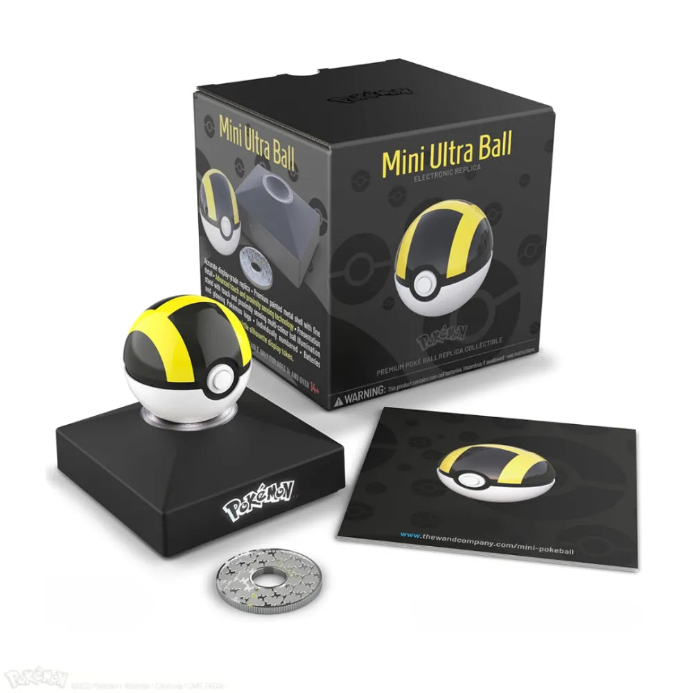 The Wand Company | Pokémon - Mini Ultra Ball | Replica