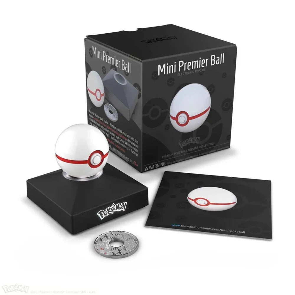 The Wand Company | Pokémon - Mini Premier Ball | Replica