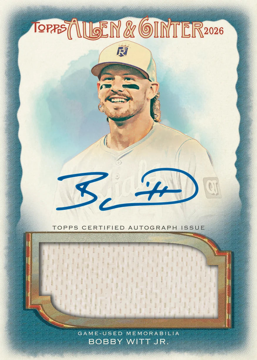 Topps Allen and Ginter Baseball 2026 - Hobby (Forhåndsbestilling)