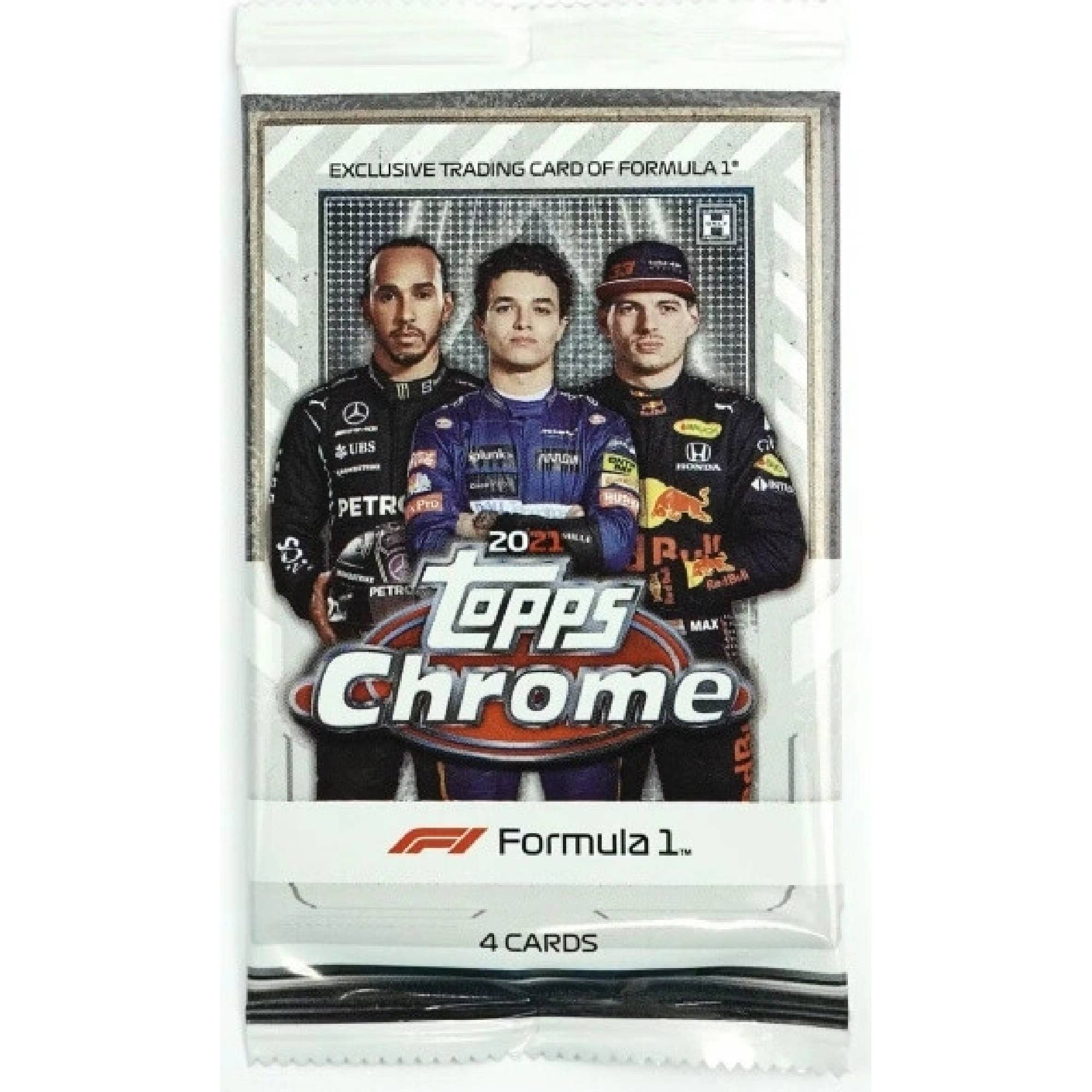 2021 Topps Chrome Formel 1 Pakke