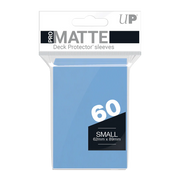 Ultra PRO PRO-Matte Small Sleeves Light Blue (60 Sleeves) – 62 x 89 mm