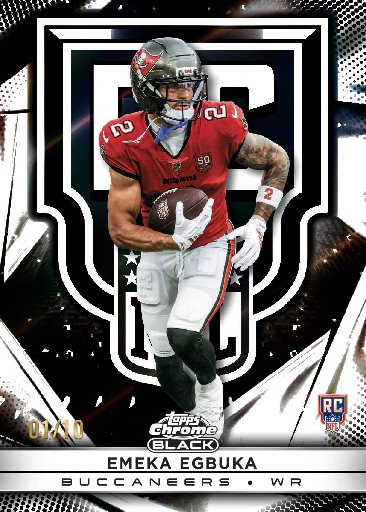Topps Chrome Black Football 2025 (Forhåndsbestilling)