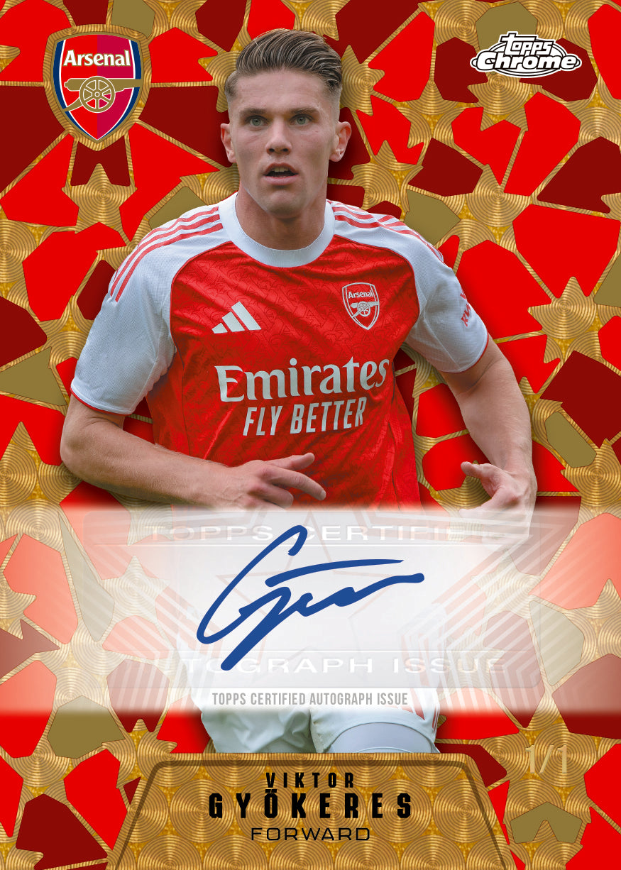 Arsenal Chrome 2025/26 – Deck Boks (LIVE)